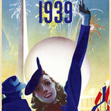 New York 1939 World's Fair Vintage Travel Unframed Print Wall Art - Homeroots - Flyclothing LLC