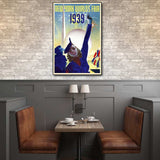 New York 1939 World's Fair Vintage Travel Unframed Print Wall Art - Homeroots - Flyclothing LLC