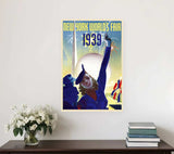 New York 1939 World's Fair Vintage Travel Unframed Print Wall Art - Homeroots - Flyclothing LLC