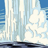 36" x 48" Yellowstone National Park c1938 Vintage Travel Poster Wall Art - Homeroots - Flyclothing LLC