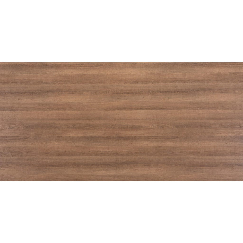 79" Wood Brown And Gray Steel Dining Table - Homeroots - Flyclothing LLC