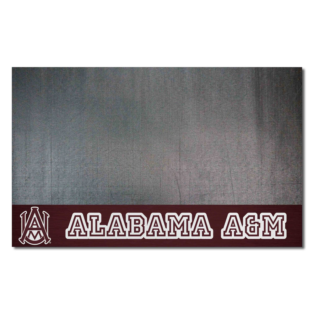 Alabama A&M Bulldogs Vinyl Grill Mat - 26in. x 42in. - Alabama A&M - Flyclothing LLC