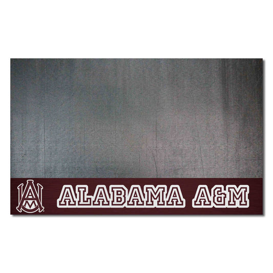 Alabama A&M Bulldogs Vinyl Grill Mat - 26in. x 42in. - Alabama A&M - Flyclothing LLC