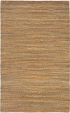 5' X 8' Brown Braided Jute Area Rug - Homeroots - Flyclothing LLC