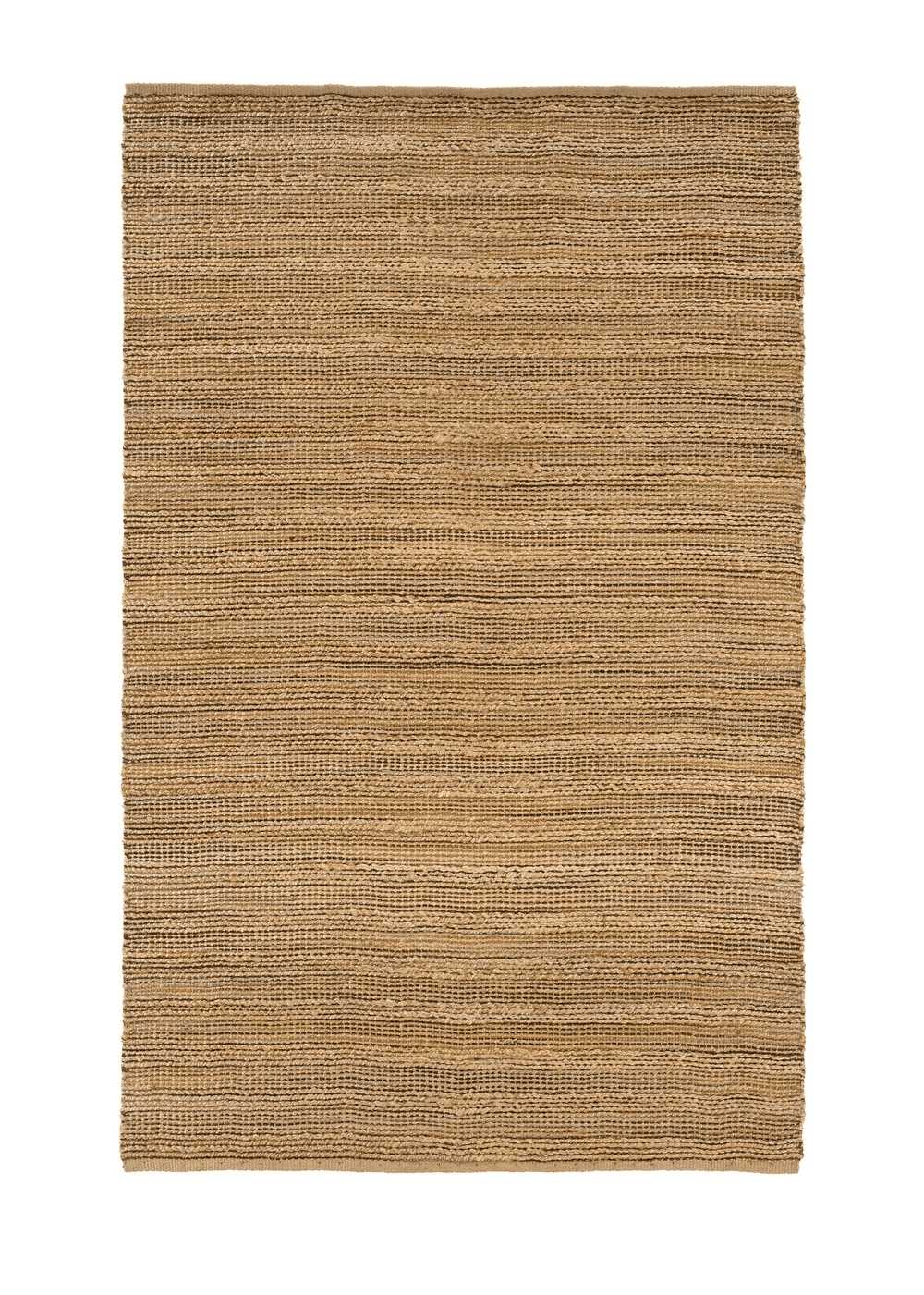 5' X 8' Brown Braided Jute Area Rug - Homeroots - Flyclothing LLC