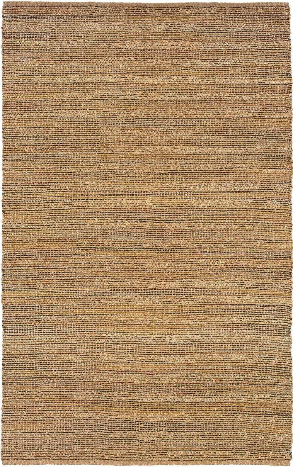 8' X 10' Brown Braided Jute Area Rug - Homeroots - Flyclothing LLC