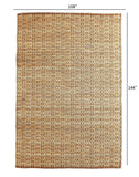 9' X 12' Tan Classic Interwoven Area Rug - Homeroots - Flyclothing LLC