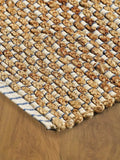 9' X 12' Natural Hand Woven Area Rug - Homeroots - Flyclothing LLC