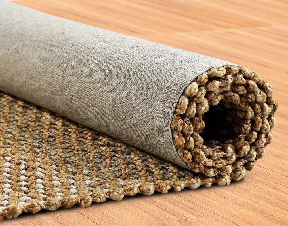 9' X 12' Natural Hand Woven Area Rug - Homeroots - Flyclothing LLC