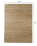 9' X 12' Natural Hand Woven Area Rug - Homeroots - Flyclothing LLC