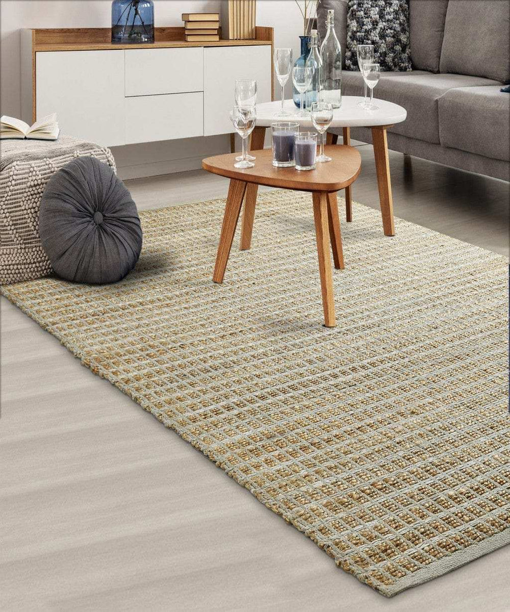 5' X 8' Natural Hand Woven Area Rug - Homeroots - Flyclothing LLC