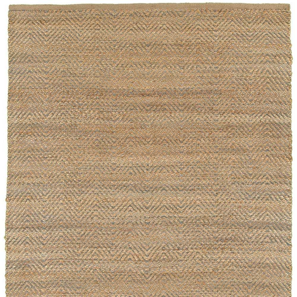 9' X 12' Tan and Gray Boho Chic Area Rug - Homeroots - Flyclothing LLC