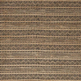 9' X 13' Tan and Black Intricate Striped Area Rug - Homeroots - Flyclothing LLC
