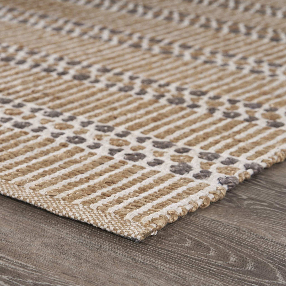8' X 10' Natural Hand Woven Area Rug - Homeroots - Flyclothing LLC