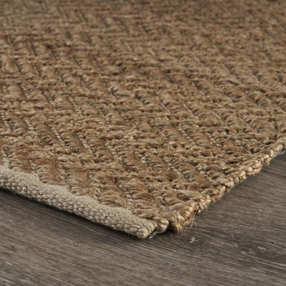 5' X 8' Natural Hand Woven Area Rug - Homeroots - Flyclothing LLC