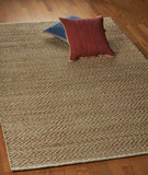 5' X 8' Natural Hand Woven Area Rug - Homeroots - Flyclothing LLC