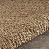 9' X 12' Natural Hand Woven Area Rug - Homeroots - Flyclothing LLC