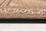 5' X 8' Beige and Black Medallion Power Loom Area Rug - Homeroots - Flyclothing LLC