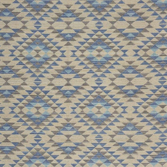 3' x 4' Blue Decorative Lattice Area Rug - Homeroots - Flyclothing LLC