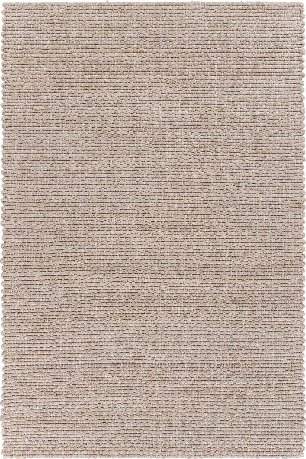 8' X 10' Natural Bleached Contemporary Area Rug - Homeroots - Flyclothing LLC