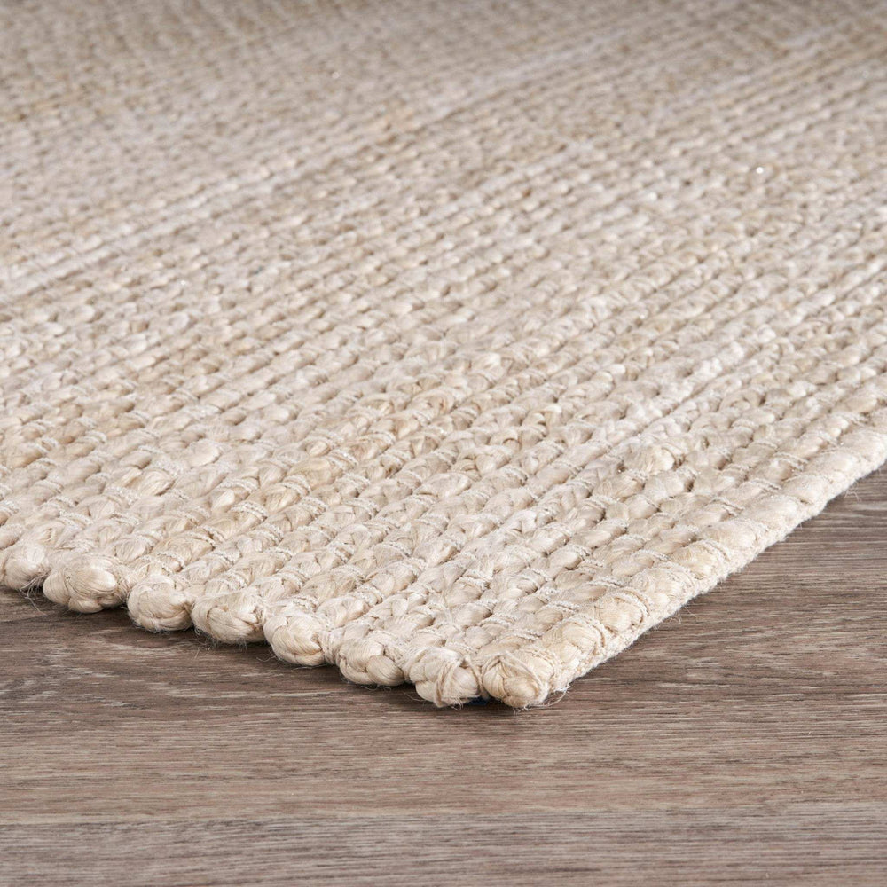 8' X 10' Natural Bleached Contemporary Area Rug - Homeroots - Flyclothing LLC