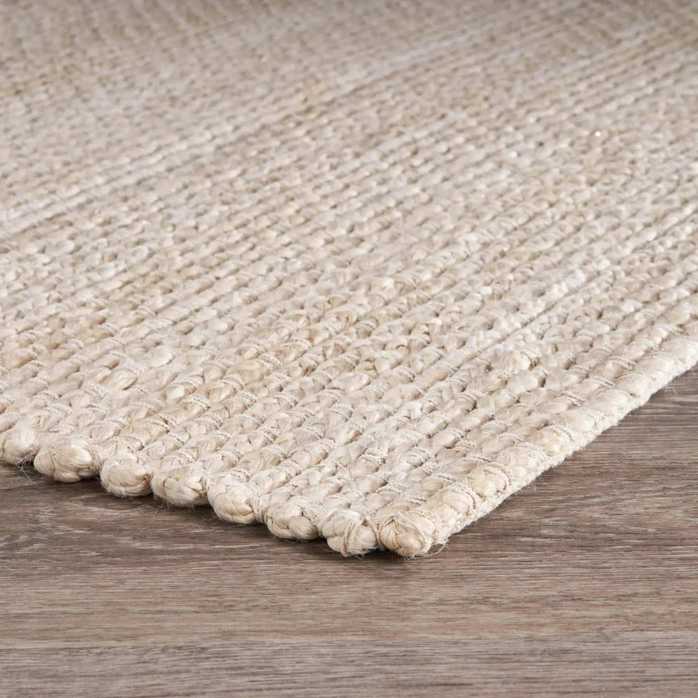 9' X 12' Natural Bleached Contemporary Area Rug - Homeroots - Flyclothing LLC