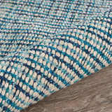 5' X 8' Classic Blue Jute Area Rug - Homeroots - Flyclothing LLC