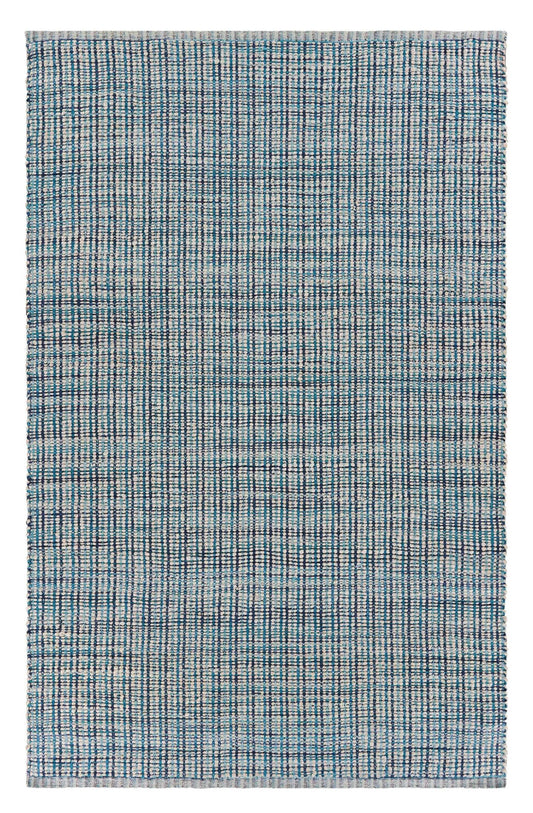 8' X 10' Blue Hand Loomed Area Rug - Homeroots - Flyclothing LLC