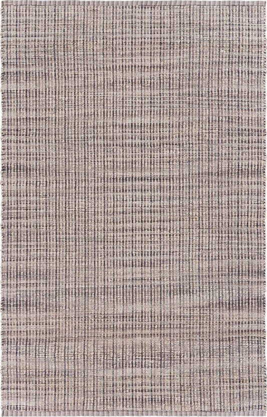 5' X 8' Brown and Beige Toned Jute Area Rug - Homeroots - Flyclothing LLC