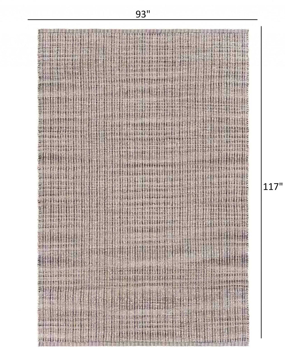 8' X 10' Brown and Beige Toned Jute Area Rug - Homeroots - Flyclothing LLC