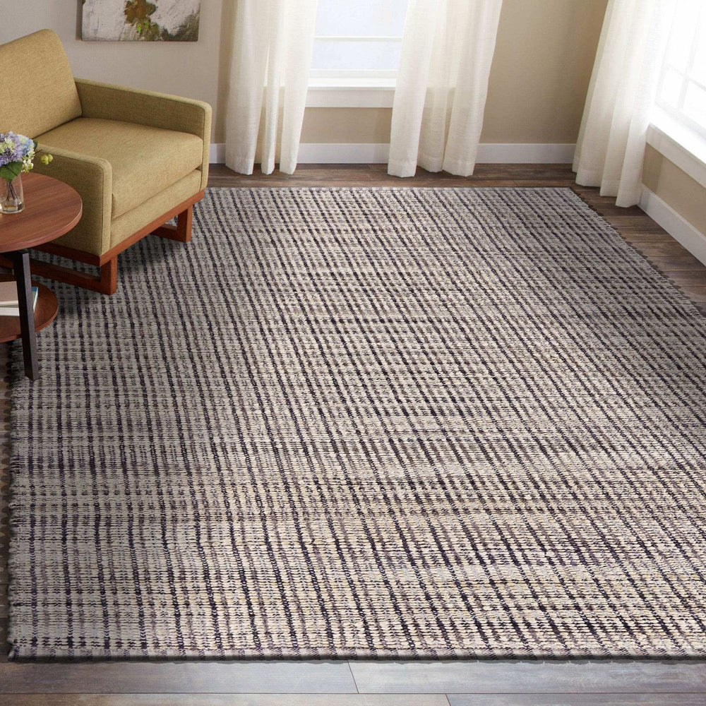 9' X 12' Brown and Beige Toned Jute Area Rug - Homeroots - Flyclothing LLC