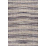 8' X 10' Brown and Gray Striped Area Rug - Homeroots - Flyclothing LLC