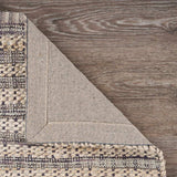 8' X 10' Brown and Gray Striped Area Rug - Homeroots - Flyclothing LLC