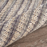 8' X 10' Brown and Gray Striped Area Rug - Homeroots - Flyclothing LLC