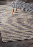8' X 10' Brown and Gray Striped Area Rug - Homeroots - Flyclothing LLC