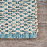 8' X 10' Blue and Beige Toned Area Rug - Homeroots - Flyclothing LLC