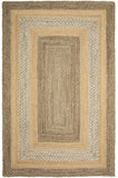 8' X 10' Tan Hand Braided Area Rug - Homeroots - Flyclothing LLC