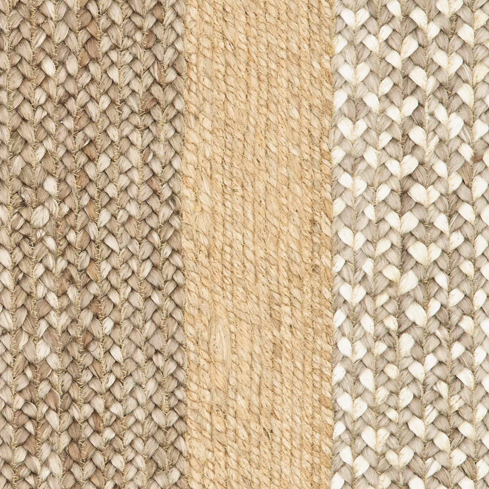 8' X 10' Tan Hand Braided Area Rug - Homeroots - Flyclothing LLC