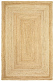 8' X 10' Classic Tan Bordered Area Rug - Homeroots - Flyclothing LLC