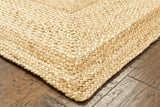 8' X 10' Classic Tan Bordered Area Rug - Homeroots - Flyclothing LLC