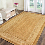 8' X 10' Classic Tan Bordered Area Rug - Homeroots - Flyclothing LLC