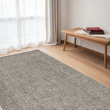 5' X 8' Gray Wool Handmade Area Rug - Homeroots - Flyclothing LLC