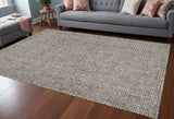 8' X 10' Gray Wool Handmade Area Rug - Homeroots - Flyclothing LLC