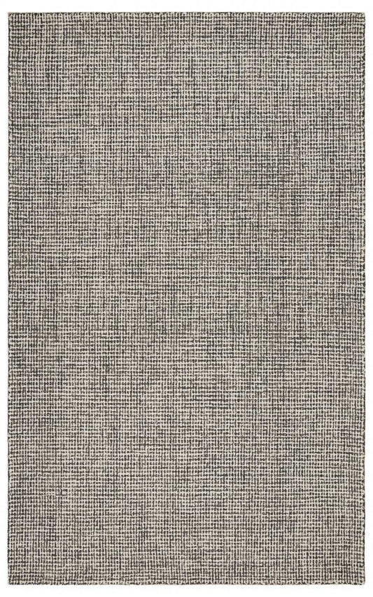 8' X 10' Gray Wool Handmade Area Rug - Homeroots - Flyclothing LLC