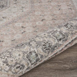 8' X 10' Gray and Soft Pink Traditional Area Rug - Homeroots - Flyclothing LLC