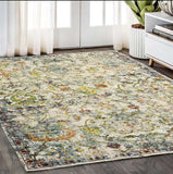 5' X 8' Beige and Ivory Area Rug - Homeroots - Flyclothing LLC