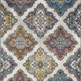 5' X 8' Blue Traditional Floral Motifs Area Rug - Homeroots - Flyclothing LLC