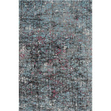 8' X 10' Blue Chaotic Strokes Area Rug - Homeroots - Flyclothing LLC