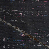 5' X 8' Distressed Black Abstract Area Rug - Homeroots - Flyclothing LLC