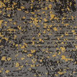 8' X 10' Gray and Yellow Abstract Sprinkle Area Rug - Homeroots - Flyclothing LLC